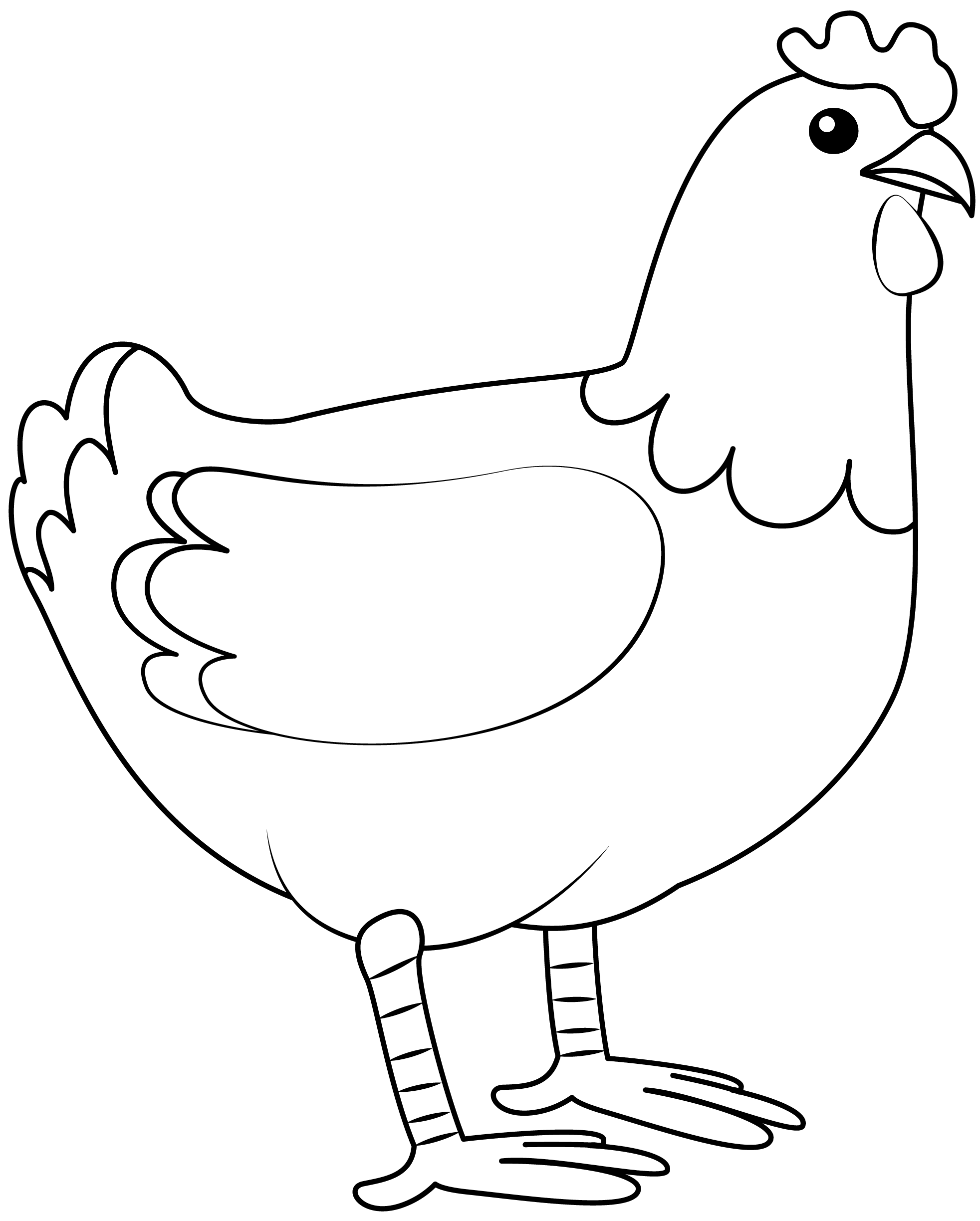 Chicken Printable Template Free Printable Papercraft