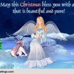 Christmas Angel Cards Free Christmas Angel Wishes