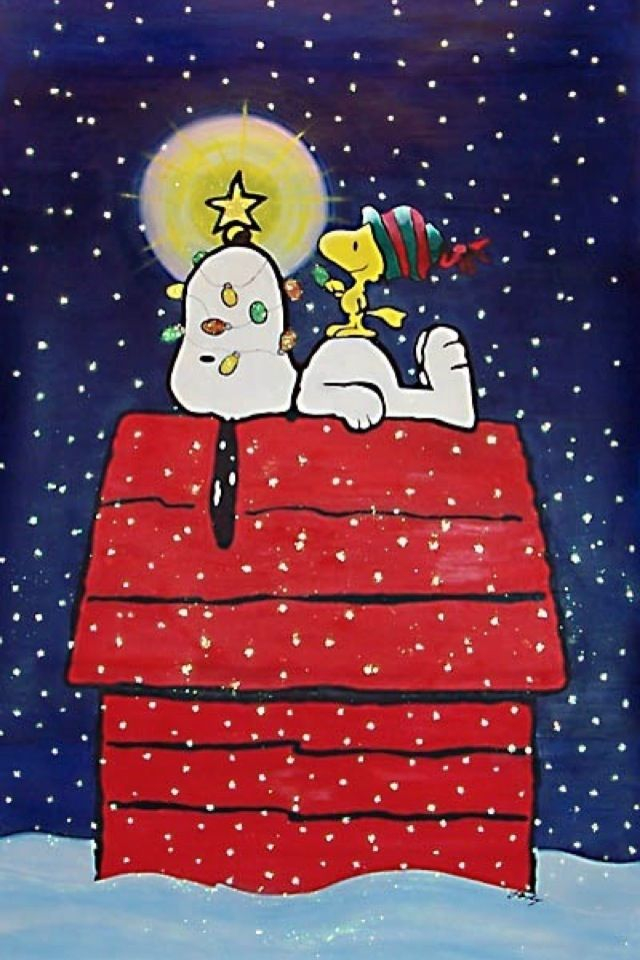 Christmas IPhone Wallpaper Tjn Snoopy Christmas Charlie 