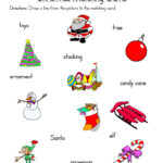 Christmas Matching Worksheet Have Fun Teaching