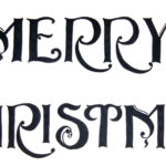 Christmas Word Stencils Christmas Words Christmas