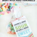 Class Gift Idea Sour Patch Kids Printables Elementary