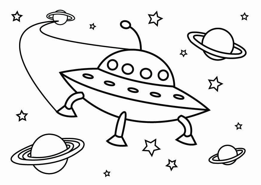 Coloring Page UFO Free Printable Coloring Pages Img 26800