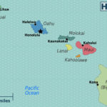 Detailed Regions Map Of Hawaii Hawaii Detailed Regions