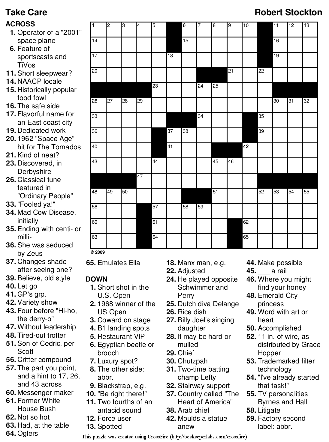 Difficult Thanksgiving Crossword Puzzles Printable 