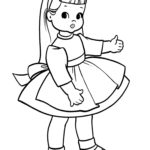 Doll Coloring Pages To Download And Print For Free