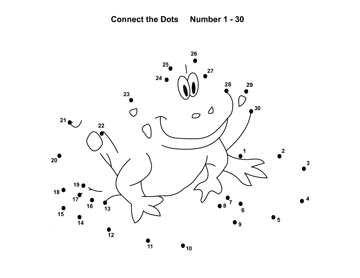 Dot To Dot Worksheets Learning Printable