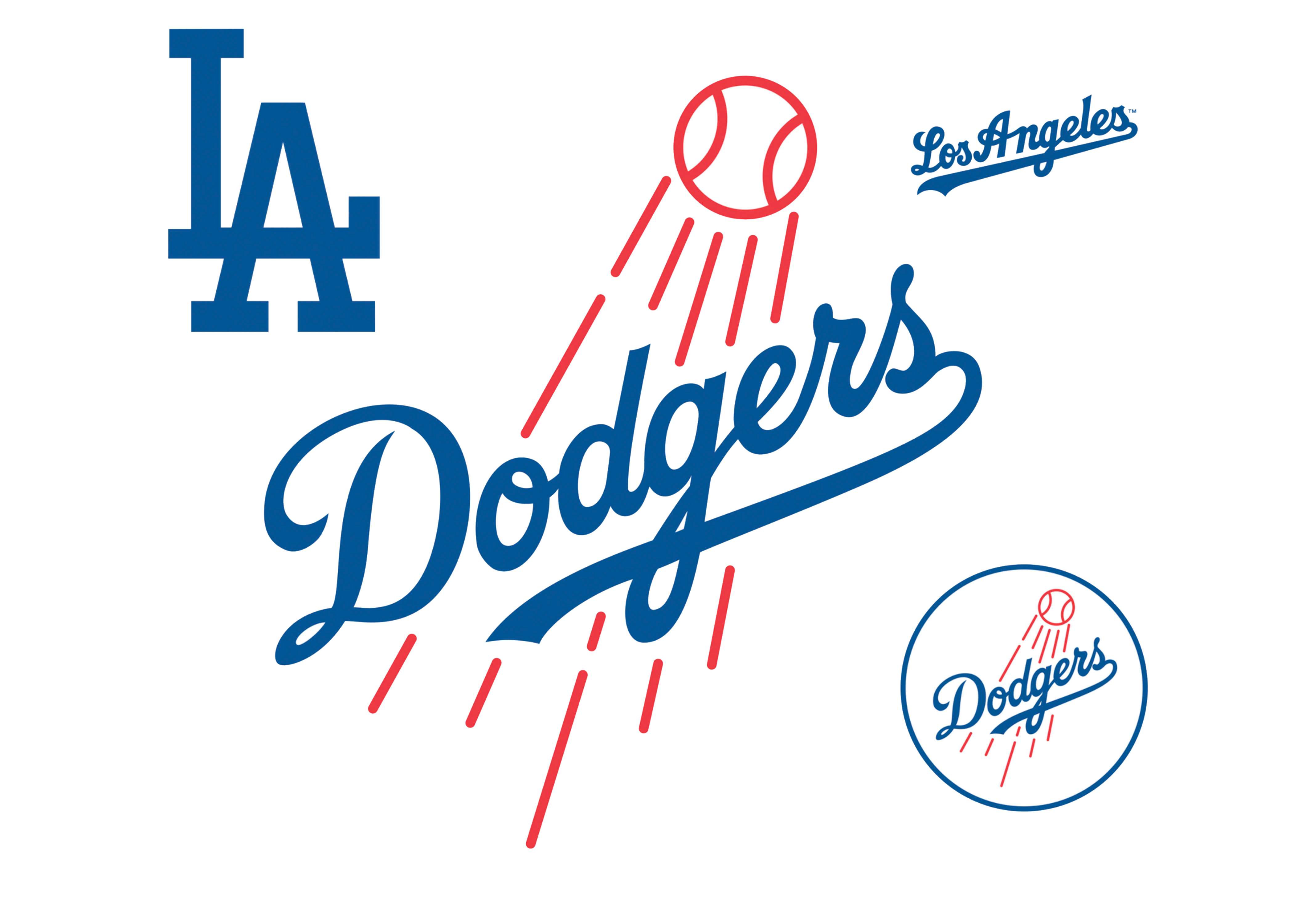 Download All Dodgers Logos PNG Image For Free