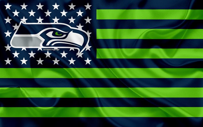 Download Wallpapers Seattle Seahawks American Football 