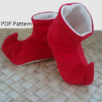 Elf Baby Shoe Pattern PDF Download