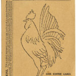 Embroidery Pattern Rooster Line Art The Graphics Fairy