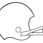 Football Helmet Free Printable Coloring Pages