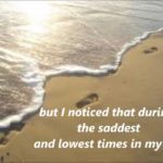 FOOTPRINTS In The Sand With Lyrics YouTube
