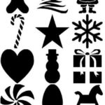 FREE Christmas Design Images Christmas Stencils