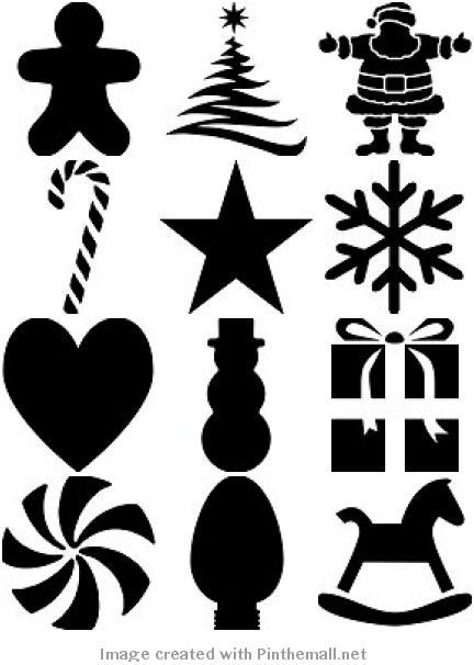 FREE Christmas Design Images Christmas Stencils 