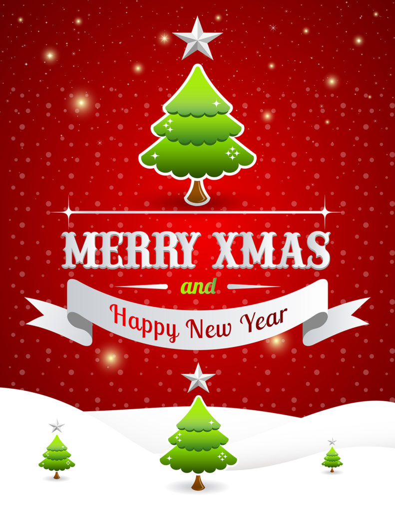 Free Christmas Poster Template 2014 A Graphic World