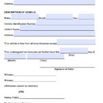 Free Madison County Alabama Bill Of Sale Form PDF