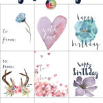 FREE Printable Gift Tags For Birthdays Designertrapped