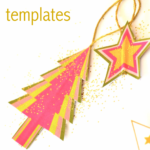 Free Printable Holiday Templates Tree Star And Bauble
