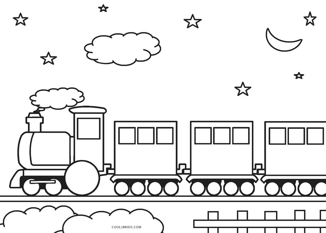 Free Printable Train Coloring Pages For Kids Cool2bKids