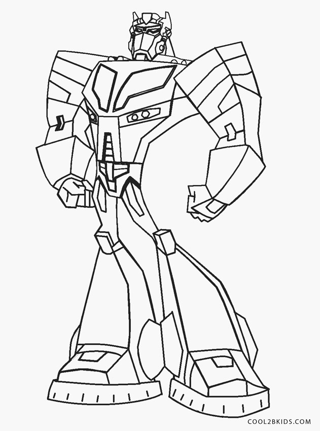 Free Printable Transformer Coloring Pages For Kids