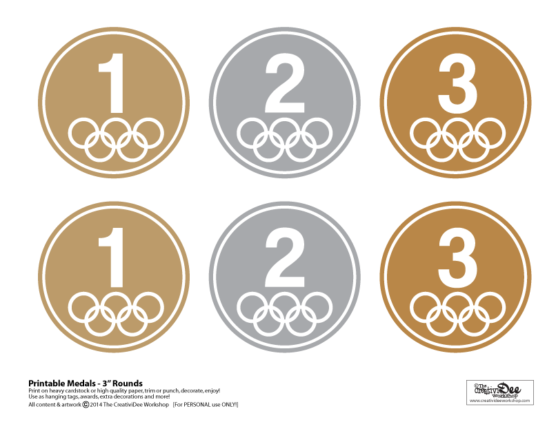 FREE Winter Olympic Party Printables Olympic Games For 