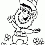Get This Printable Leprechaun Coloring Pages 7ao0b