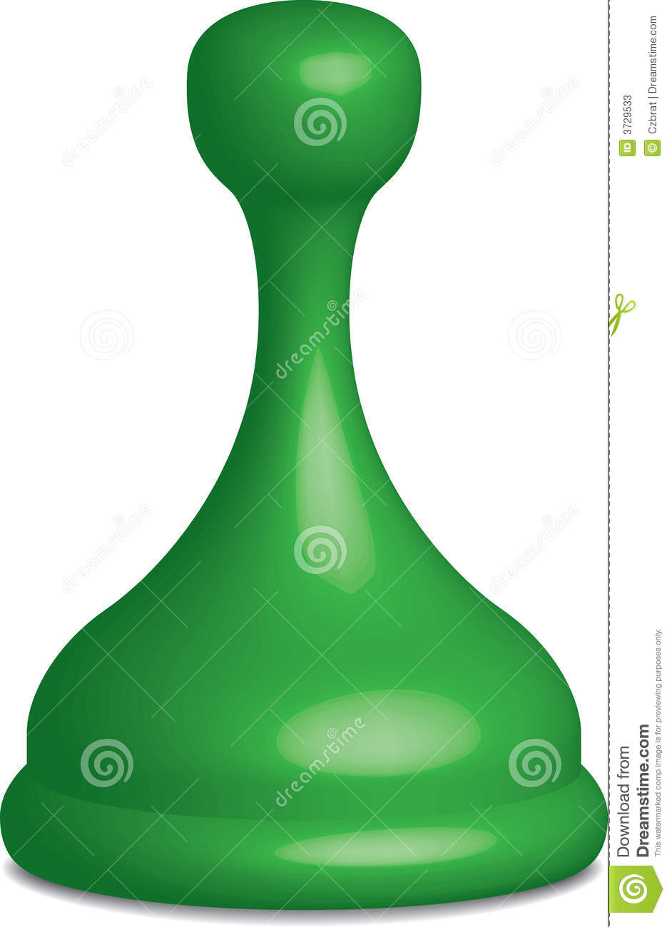 Green Game Piece Stock Photos Image 3729533