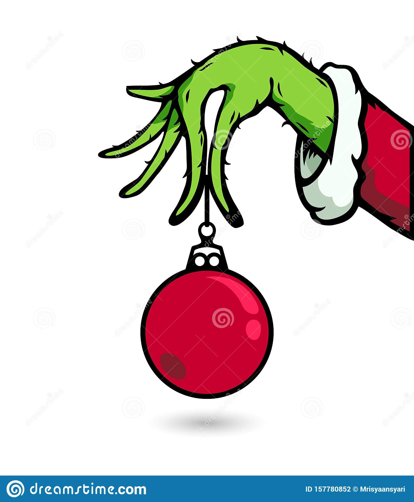 Grinch Hand Stock Illustrations 37 Grinch Hand Stock 