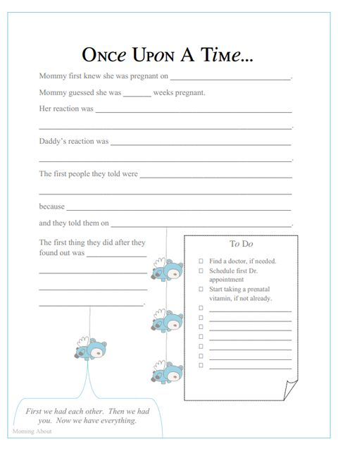Guest Blogger Amanda Free Printable Baby Book Pages 