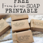 Handmade Soap Label Template Beautiful Free Farmhouse Soap