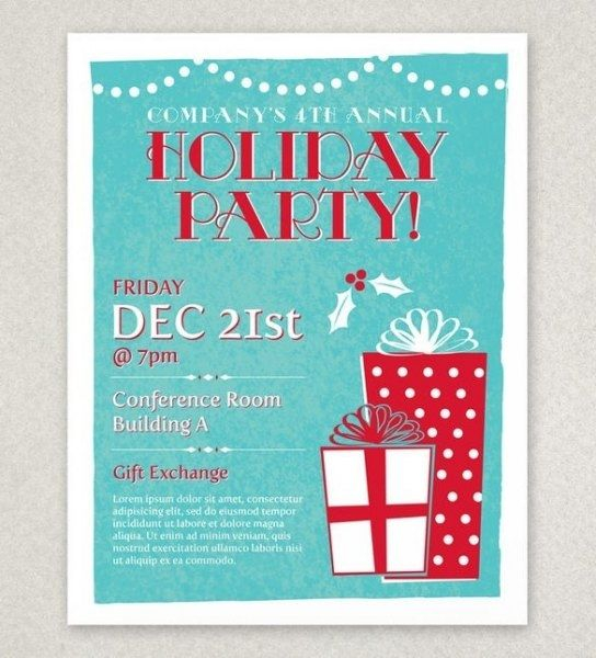 Holiday Flyers Templates For Word Keni candlecomfortzone 