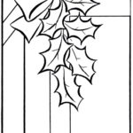 Holiday Gift Clip Art Image Coloring Page The