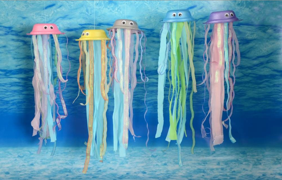 How To Make A Paper Bowl Jellyfish Classroom Ideas