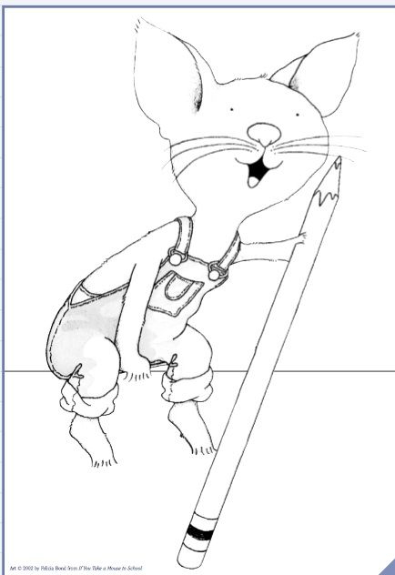 If You Give A Mouse A Cookie Coloring Pages Coloring Home