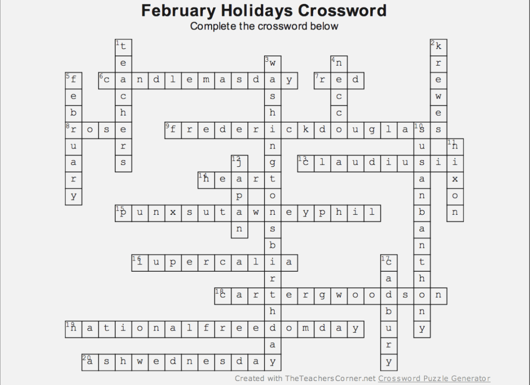 Jacqueline E Mathews Printable Crossword Puzzles 