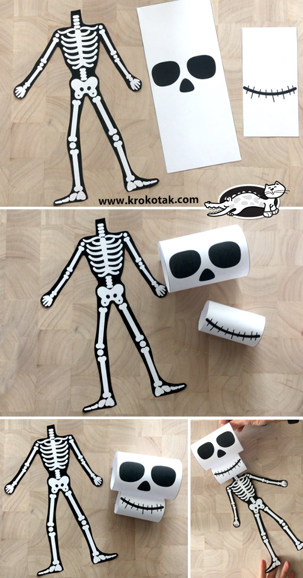 Krokotak PAPER SKELETON