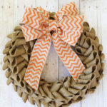 Learn How To Make A Burlap Wreath With This Easy Tutorial
