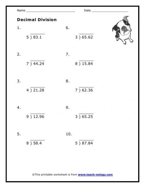 Long Division Problems 7th Grade Kidsworksheetfun