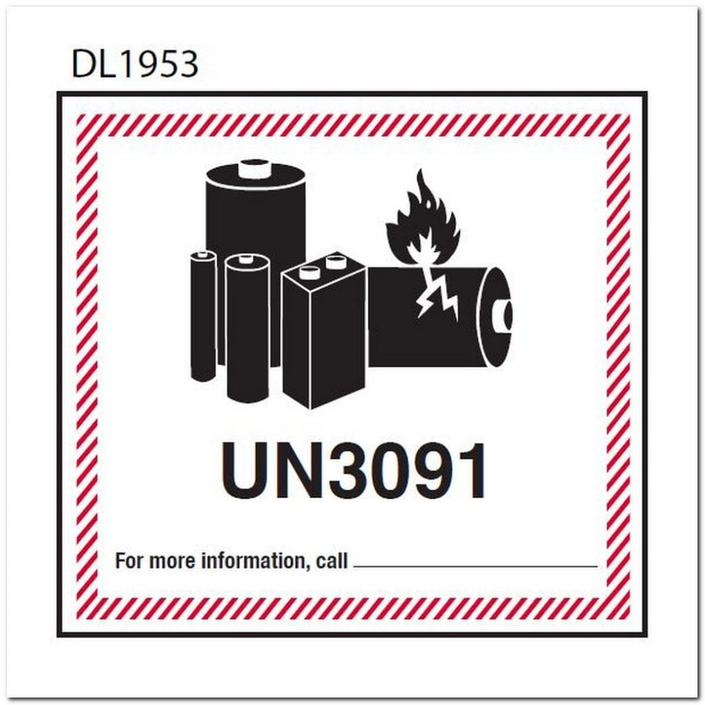 Mandatory Now New Lithium Battery Labels For 2019 The 