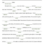 Not So Usual Christmas Letter MAD LIBS STYLE And 23