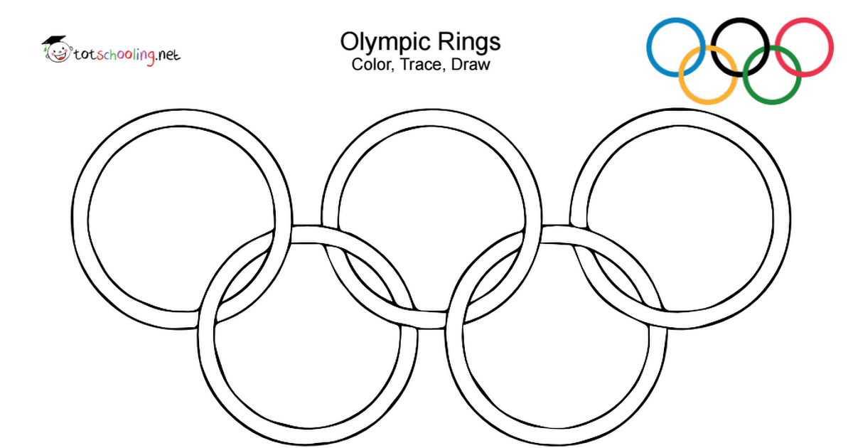 Olympic Rings Printable Template Merablackmagic