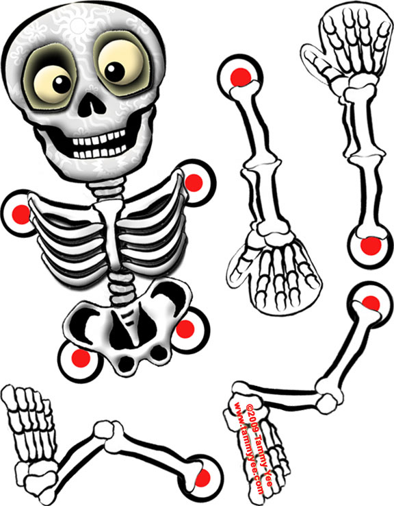 Origami N Stuff 4 Kids Halloween Skeleton