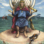 Original Painting King Of Cups Everyday Witch Tarot