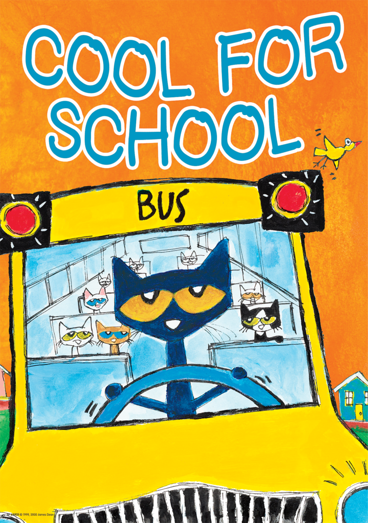 Pete The Cat Cool For School Positive Poster TCR63931