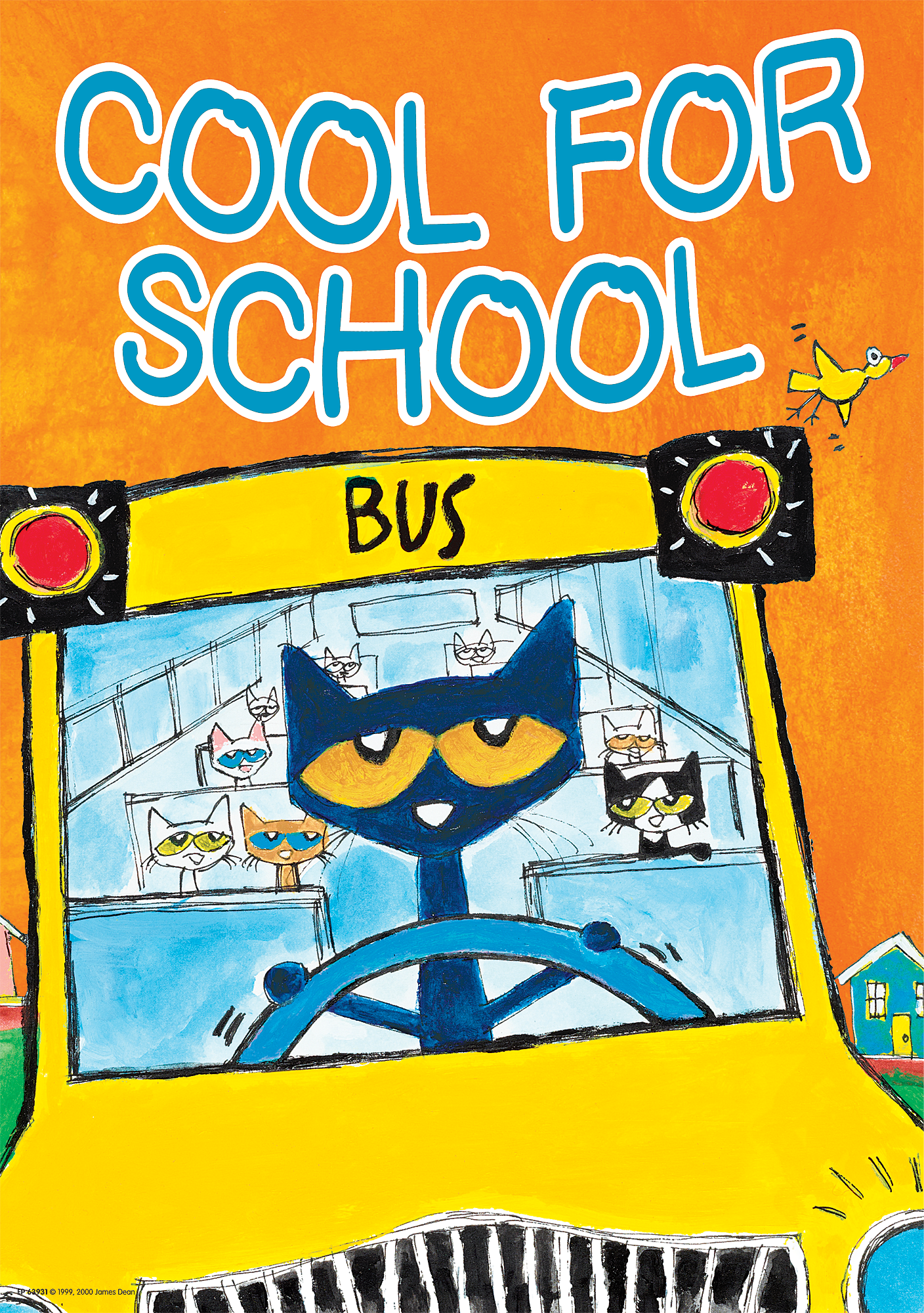 Pete The Cat Cool For School Positive Poster TCR63931 