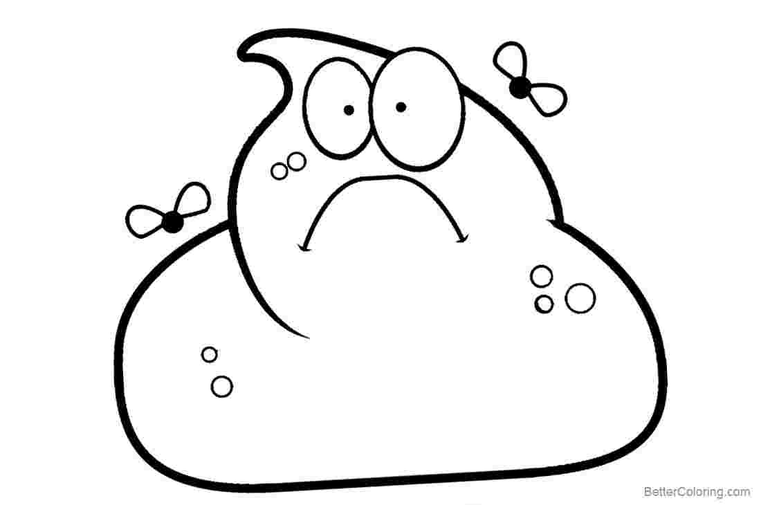 Poop Coloring Pages Coloring Home