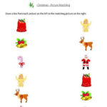 PrimaryLeap Co Uk Christmas Picture Matching Worksheet