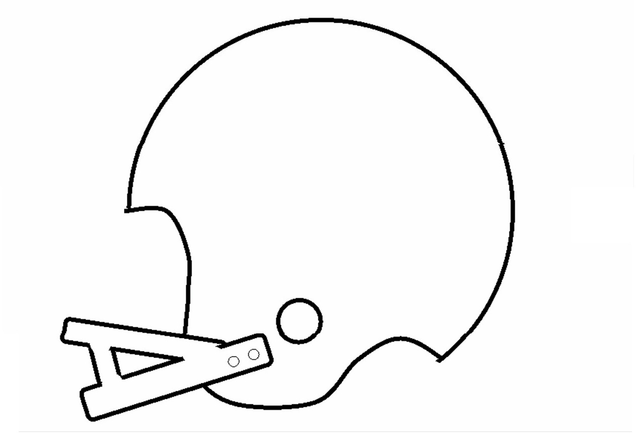 Printable Football Helmets Cliparts co