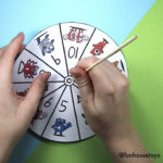 Printable Number Spinner Game For Kids Video Video In